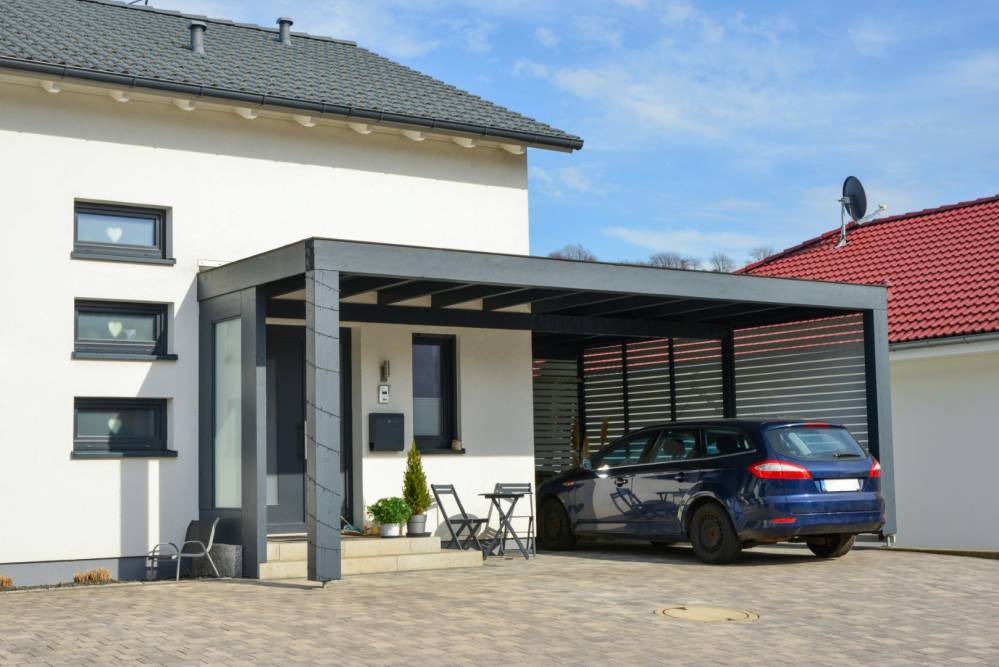 Carport à Passy-Grigny